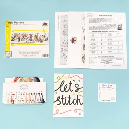 Stickpackung Bothy Threads - Totally Pawsome