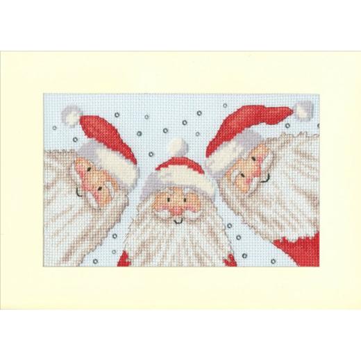 Santa Selfie - Bothy Threads Julie Oldham (Stickpackung)