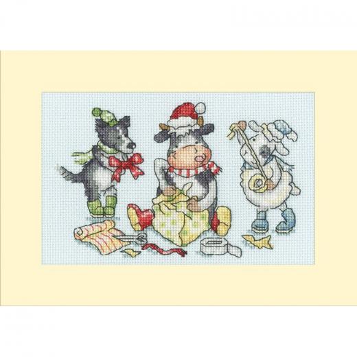 Wrap, Ribbon, Gift! - Bothy Threads Kate Garrett (Stickpackung)