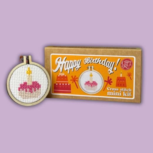 The Crafty Kit Company - Matchbox Happy Birthday (Cake)