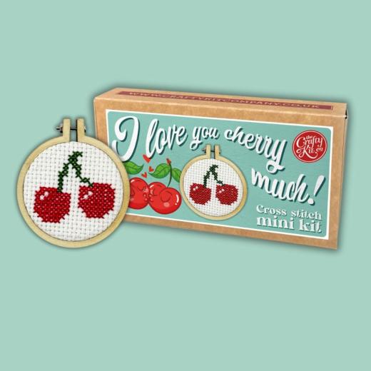 The Crafty Kit Company - Matchbox I Love You Cherry Much