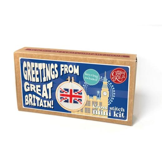 Stickpackung The Crafty Kit Company - Matchbox Greetings from Great Britain!