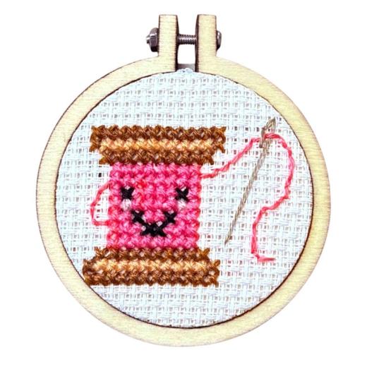 The Crafty Kit Company - Matchbox My Resting Stitch Face!