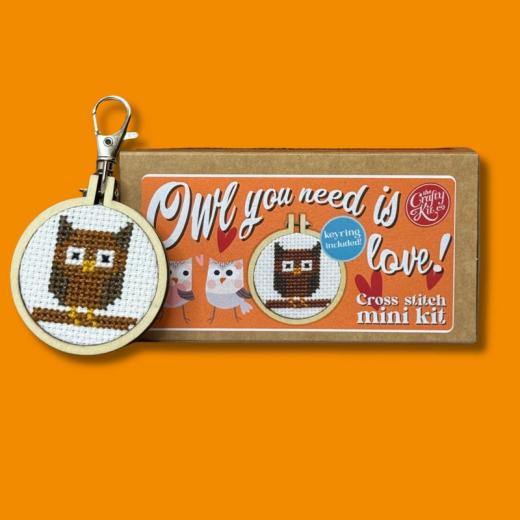 The Crafty Kit Company - Matchbox Owl You Need is Love!