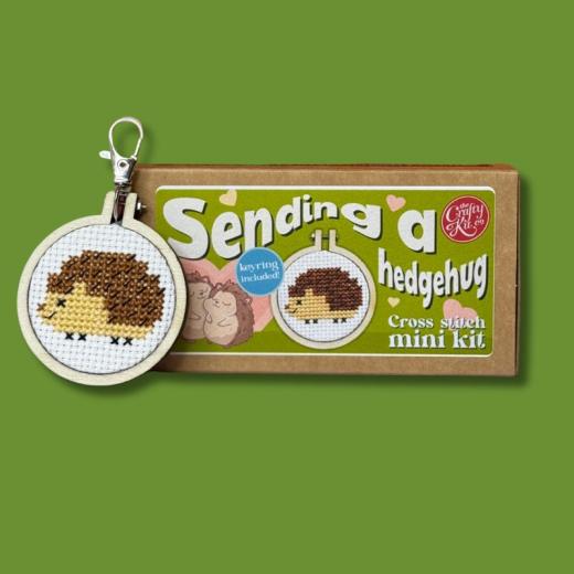 The Crafty Kit Company - Matchbox Sending a Hedgehug