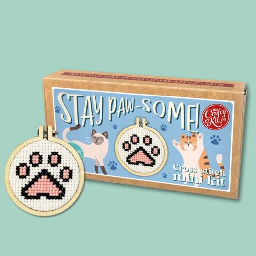 The Crafty Kit Company - Matchbox Stay Paw-some!