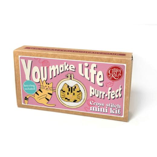 The Crafty Kit Company - Matchbox You make Life Purr-fect