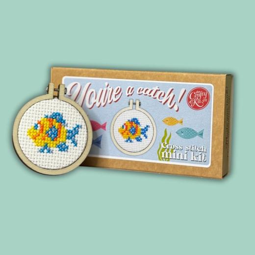 The Crafty Kit Company - Matchbox Youre a Catch (Fish)