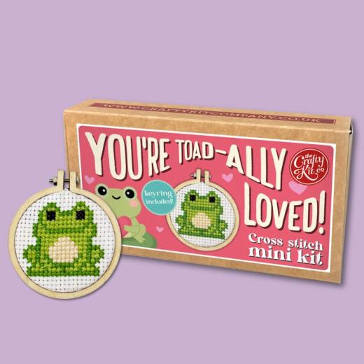 The Crafty Kit Company - Matchbox Youre Toad-ally Loved!