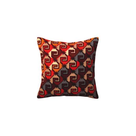 Collection dArt - Kreuzstichkissen Peruvian ornament