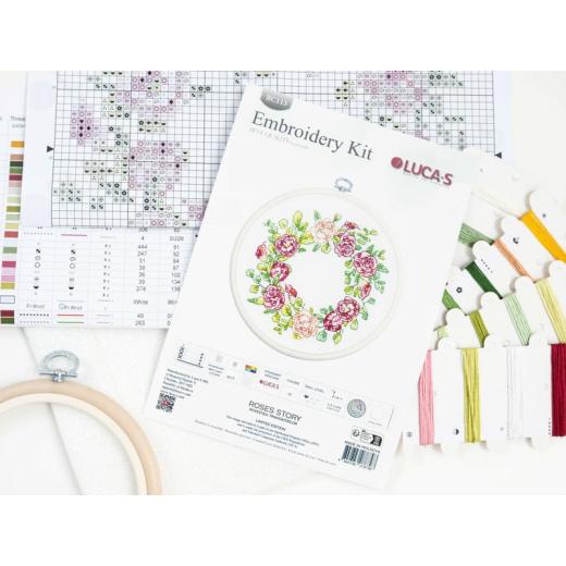 Luca-S - Roses Story mit Stickring