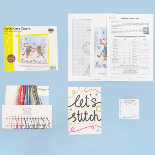 Stickpackung Bothy Threads - Candy Cane Capers