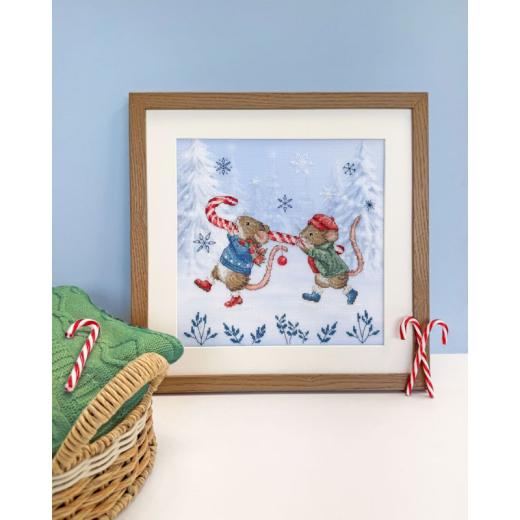 Stickpackung Bothy Threads - Candy Cane Capers
