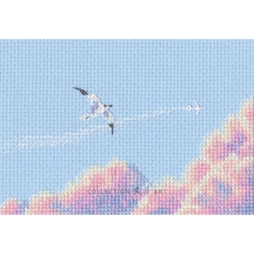 RTO - Seagulls in Pink Sky