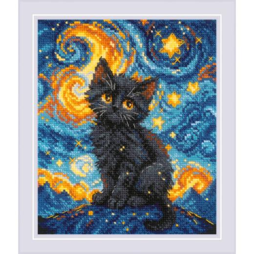 Starry Cat - Riolis (Stickpackung)