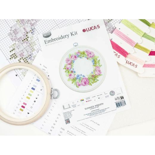 Luca-S - Summer Wreath mit Stickring