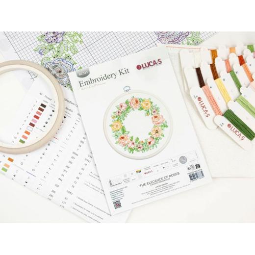Luca-S - The Elegance of Roses mit Stickring