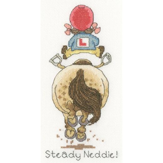 Steady Neddie!- Bothy Threads Thelwell (Stickpackung)