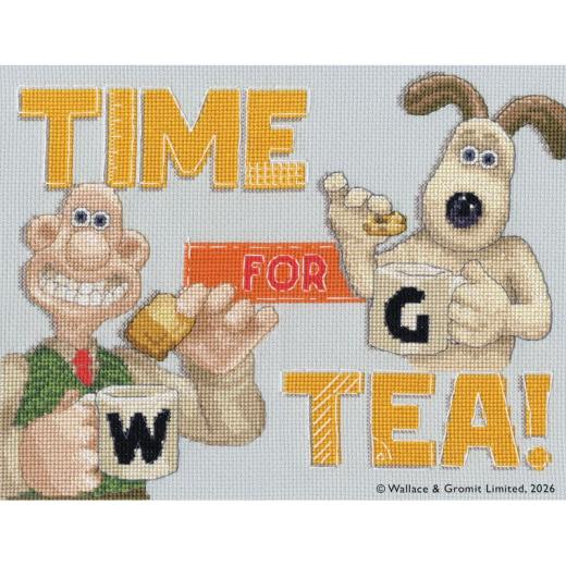 Bothy Threads - Wallace & Gromit - Time For Tea!