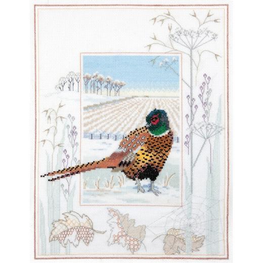 Wildlife - Pheasant - Bothy Threads Rose Swalwell (Stickpackung)