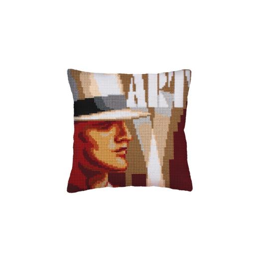 Collection dArt - Kreuzstichkissen Art Deco I