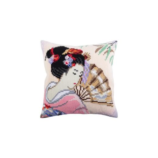 Collection dArt - Kreuzstichkissen Beautiful Japanese