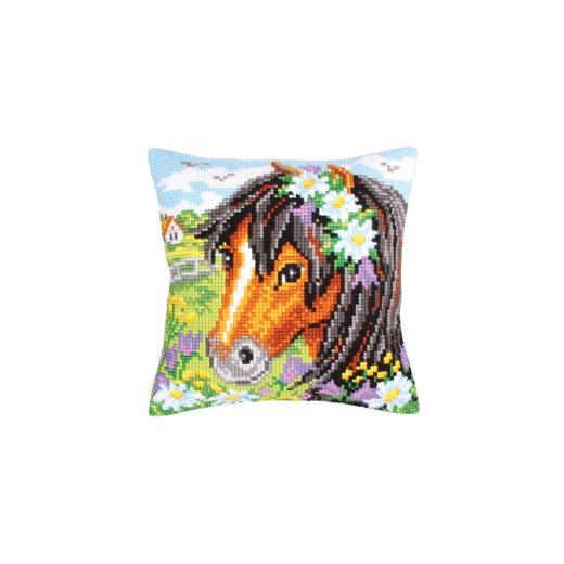 Collection dArt - Kreuzstichkissen Daisy Chain