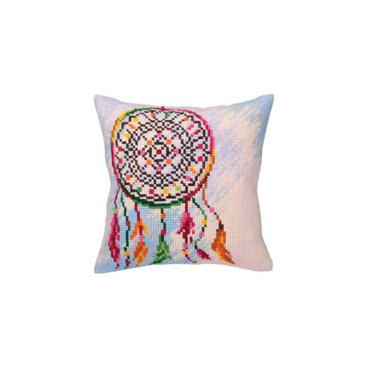 Collection dArt - Kreuzstichkissen Dreamcatcher