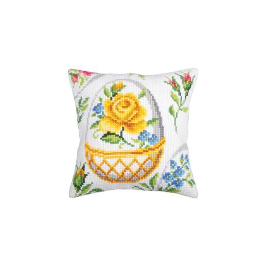 Collection dArt - Kreuzstichkissen Easter Feast I