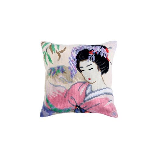 Collection dArt - Kreuzstichkissen Japanese Love