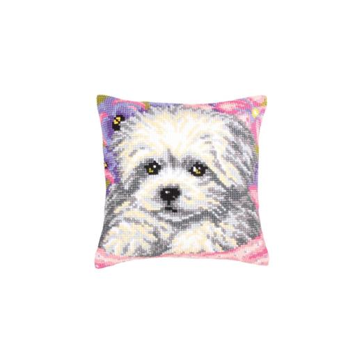Collection dArt - Kreuzstichkissen Little Doggy