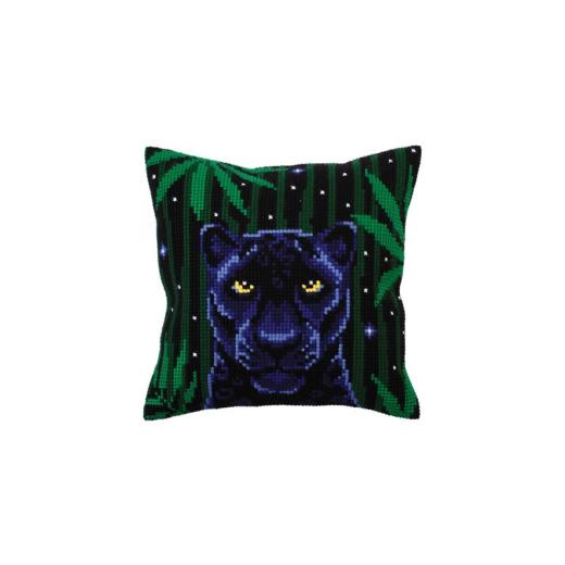 Collection dArt - Kreuzstichkissen Night Jungle