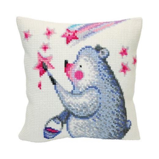 Collection dArt - Kreuzstichkissen Painting the Stars