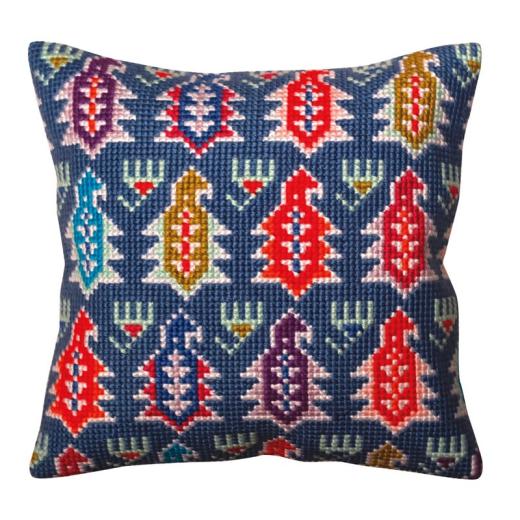 Collection dArt - Kreuzstichkissen Paisley