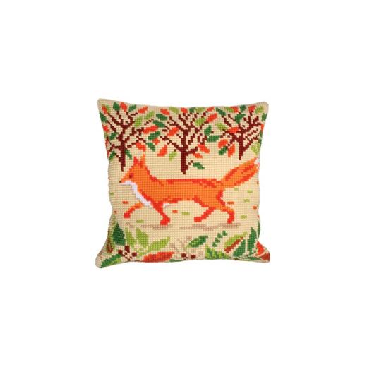 Collection dArt - Kreuzstichkissen Red Fox