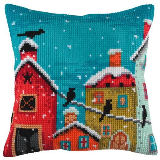 Collection dArt - Kreuzstichkissen Winter Morning