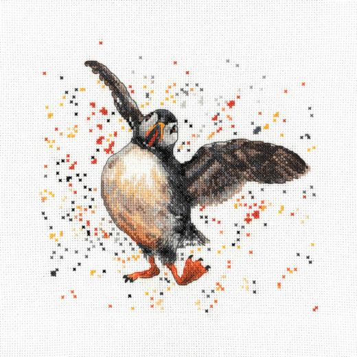 Bree Merryn Stickpackung - Presley The Puffin