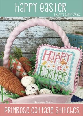 Stickvorlage Primrose Cottage Stitches - Happy Easter