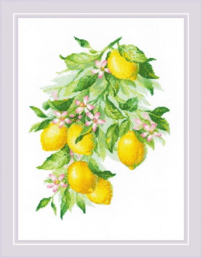 Riolis - Stickbild Bright Lemons
