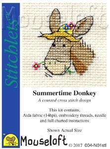 Stickpackung Mouseloft - Summertime Donkey