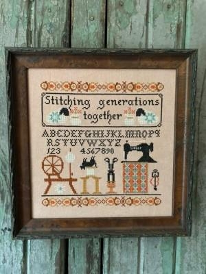 Stitching Generations Together - Twin Peak Primitives (Stickvorlage)