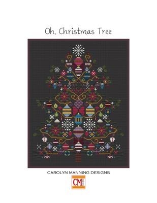 Stickvorlage CM Designs - Oh Christmas Tree