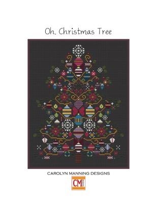 Stickvorlage CM Designs - Oh Christmas Tree