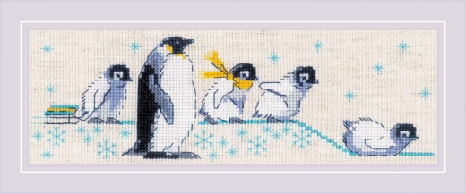 Riolis - Stickbild Penguins