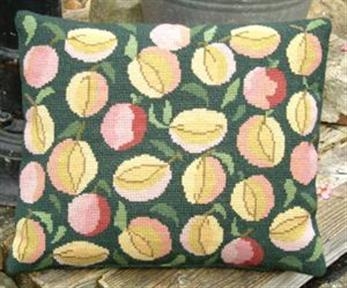 Fremme Stickpackung - Kissen Früchte 33x39 cm