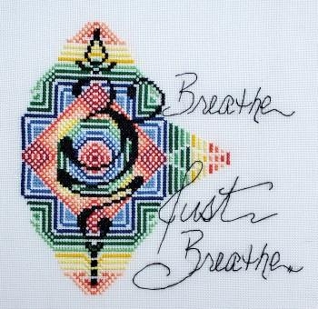 Stickvorlage MarNic Designs - Just Breathe