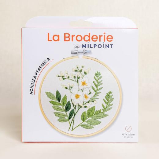 Milpoint - Achillea Ptarmica mit Stickring