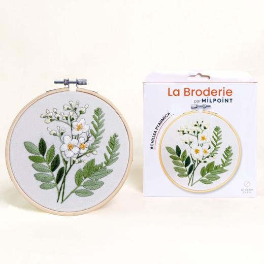 Milpoint - Achillea Ptarmica mit Stickring