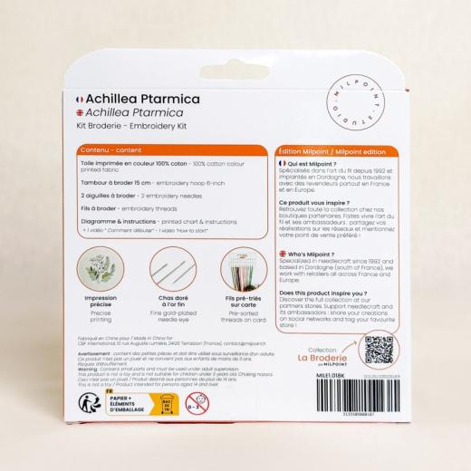 Milpoint - Achillea Ptarmica mit Stickring