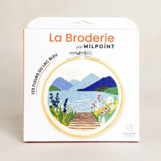 Milpoint - Blooming Blue Lake mit Stickring